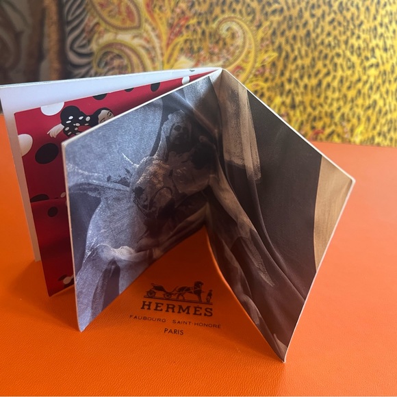 Vintage Hermes Carre 🇫🇷 Scarf Booklet ~ - Picture 4 of 6